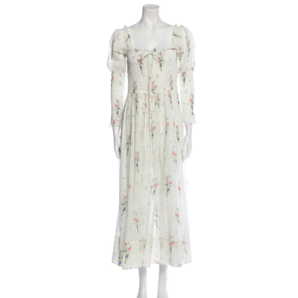 NWT Doen Dress Bijou painted Bouquet Large